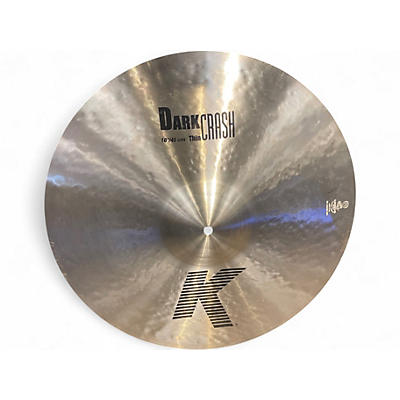 Used Zildjian 18in K Thin Dark Crash Cymbal