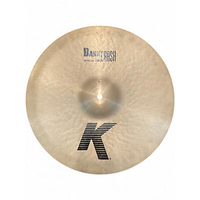 Used Zildjian 18in K Thin Dark Crash Cymbal