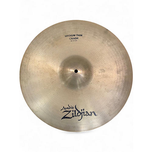 Used Zildjian 18in MEDIUM THIN CRASH Cymbal 38