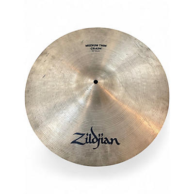 Used Zildjian 18in MEDIUM THIN CRASH Cymbal