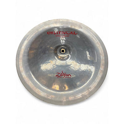 Used Zildjian 18in Oriental China Trash Cymbal