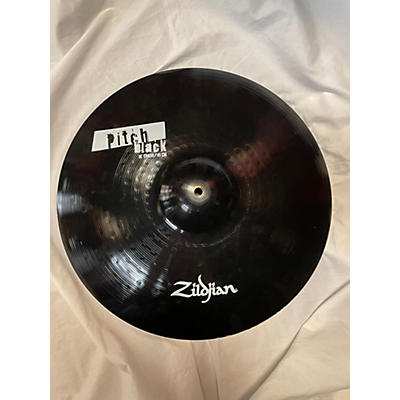 Zildjian Used Zildjian 18in PITCH BLACK Cymbal