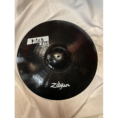 Zildjian Used Zildjian 18in PITCH BLACK Cymbal 38