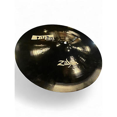 Used Zildjian 18in Pitch Black China Cymbal