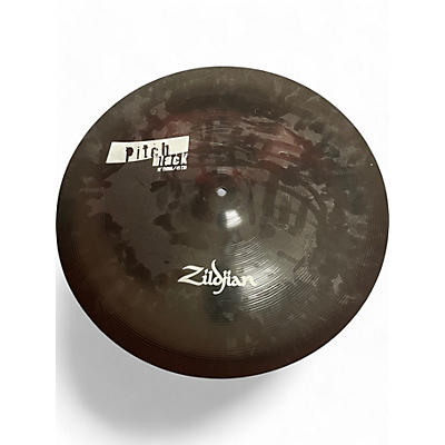 Zildjian Used Zildjian 18in Pitch Black Crash Cymbal