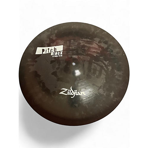 Zildjian Used Zildjian 18in Pitch Black Crash Cymbal 38