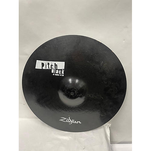 Zildjian Used Zildjian 18in Pitch Black Crash Cymbal 38