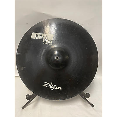 Zildjian Used Zildjian 18in Pitch Black Cymbal