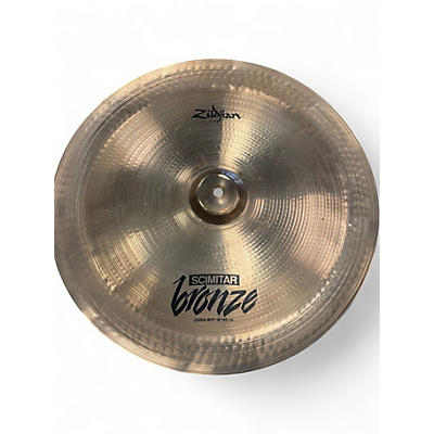 Used Zildjian 18in SCIMITAR BRONZE Cymbal