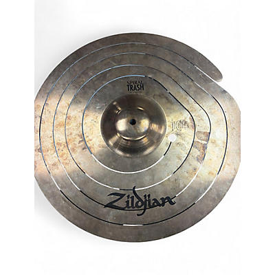 Used Zildjian 18in SPIRAL TRASH Cymbal