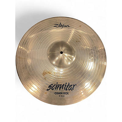 Used Zildjian 18in Scimitar Crash Ride Cymbal
