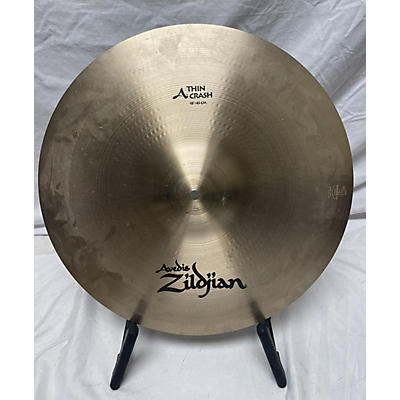 Zildjian Used Zildjian 18in Thin Crash Cymbal