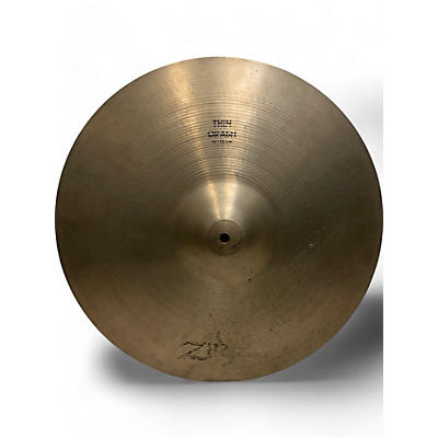 Used Zildjian 18in Thin Crash Cymbal