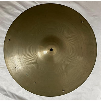 Zildjian Used Zildjian 18in Transition Stamp Crash Ride With Rivets Cymbal