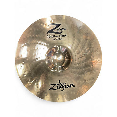 Used Zildjian 18in Z CUSTOM MEDIUM CRASH Cymbal