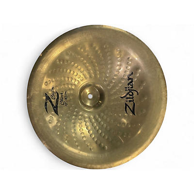 Used Zildjian 18in Z Custom China Cymbal Cymbal