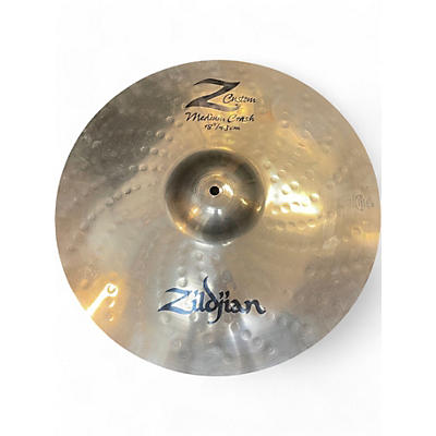 Zildjian Used Zildjian 18in Z Custom Medium Crash Cymbal