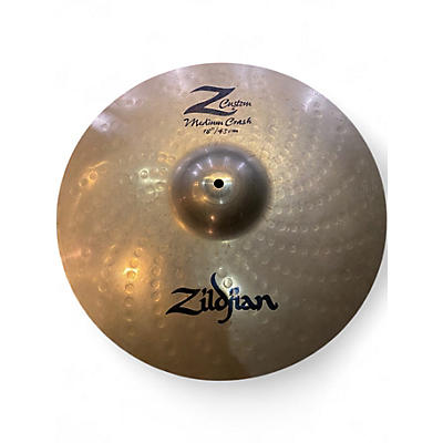 Used Zildjian 18in Z Custom Medium Crash Cymbal