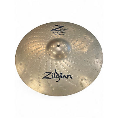 Used Zildjian 18in Z Custom Rock Crash Cymbal