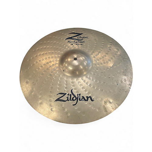 Used Zildjian 18in Z Custom Rock Crash Cymbal 38