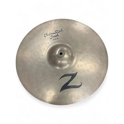 Used Zildjian 18in Z Custom Rock Crash Cymbal