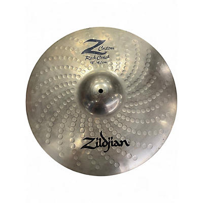 Used Zildjian 18in Z Custom Rock Crash Cymbal