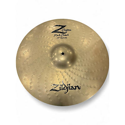 Used Zildjian 18in Z Custom Rock Crash Cymbal