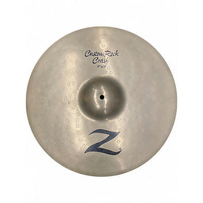 Used Zildjian 18in Z Custom Rock Crash Cymbal