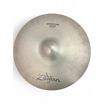 Used Zildjian 18in avedis medium thin  Cymbal