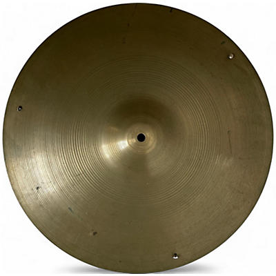 Used Zildjian 18in transition stamp crash ride with rivets Cymbal