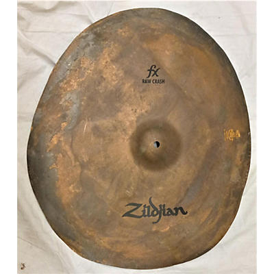 Zildjian Used Zildjian 19in FX RAW CRASH SMALL BELL Cymbal