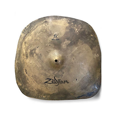 Used Zildjian 19in FX RAW CRASH SMALL BELL Cymbal