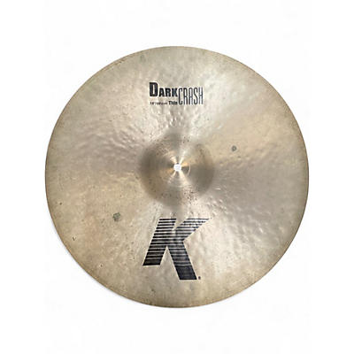 Used Zildjian 19in K Custom Dark Thin Crash Cymbal