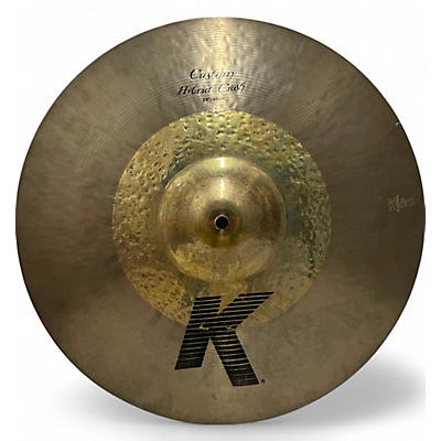 Zildjian Used Zildjian 19in K Custom Hybrid Crash Cymbal