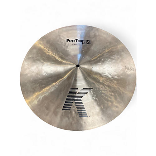 Used Zildjian 19in  K Paper Thin Crash Cymbal 39