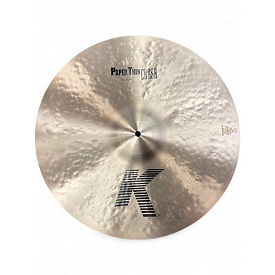 Used Zildjian 19in K Series Paper Thin Crash Cymbal