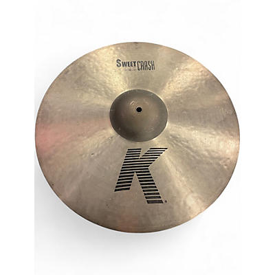 Used Zildjian 19in K Sweet Crash Cymbal