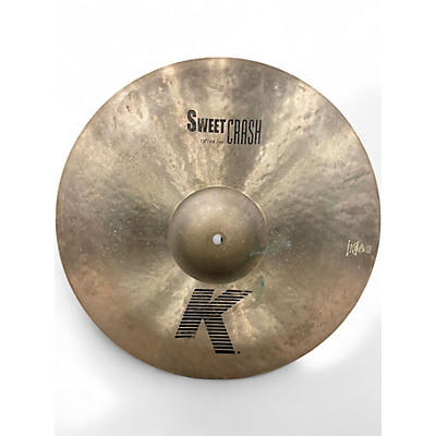 Used Zildjian 19in K Sweet Crash Cymbal