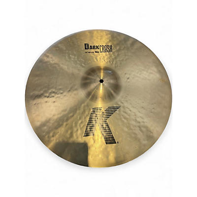 Used Zildjian 19in K Thin Dark Crash Cymbal