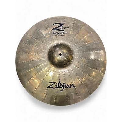 Used Zildjian 19in Z Custom Thrash Ride Cymbal