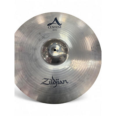 Used Zildjian 20in A CUSTOM  CRASH CYMBAL Cymbal