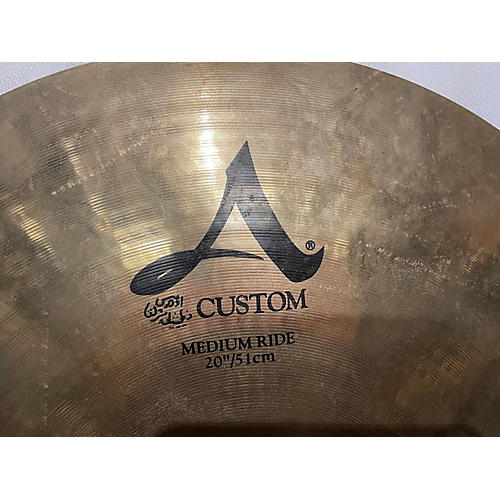 Zildjian Used Zildjian 20in A Custom Medium Ride Cymbal 40