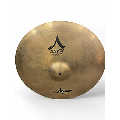 Zildjian Used Zildjian 20in A Custom Medium Ride Cymbal