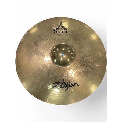 Used Zildjian 20in A Custom Medium Ride Cymbal