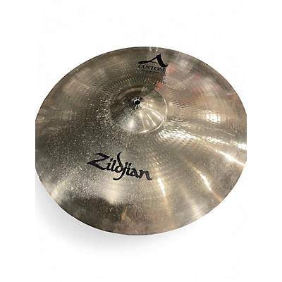 Used Zildjian 20in A Custom Medium Ride Cymbal