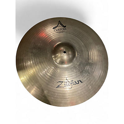 Used Zildjian 20in A Custom Medium Ride Cymbal