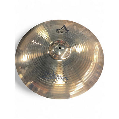 Used Zildjian 20in A Custom Medium Ride Cymbal