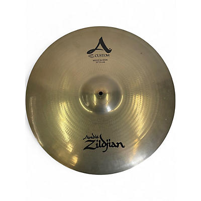 Used Zildjian 20in A Custom Medium Ride Cymbal
