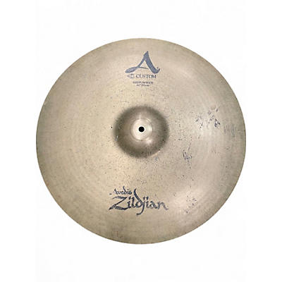 Used Zildjian 20in A Custom Medium Ride Cymbal