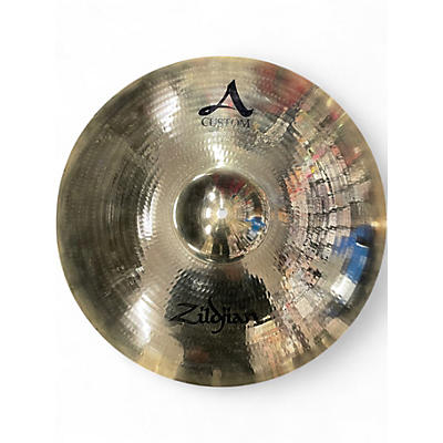 Used Zildjian 20in A Custom Medium Ride Cymbal